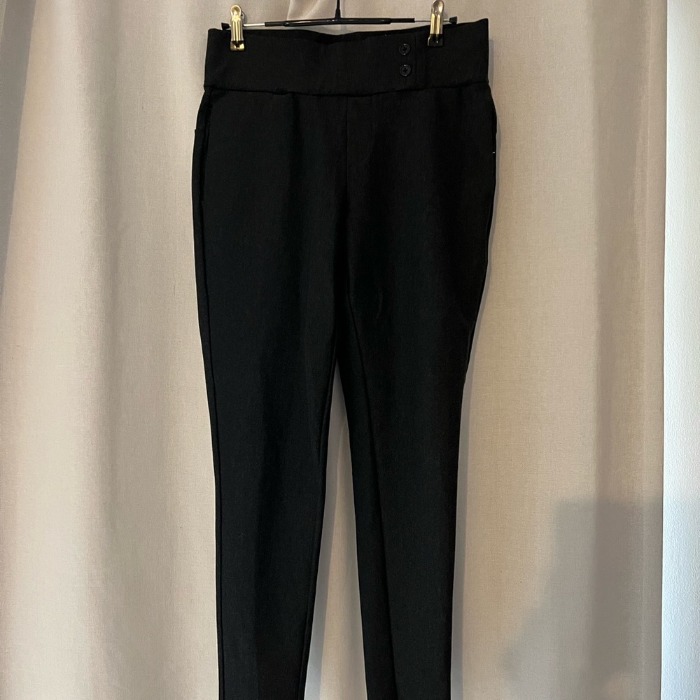 Dark grey suit pants